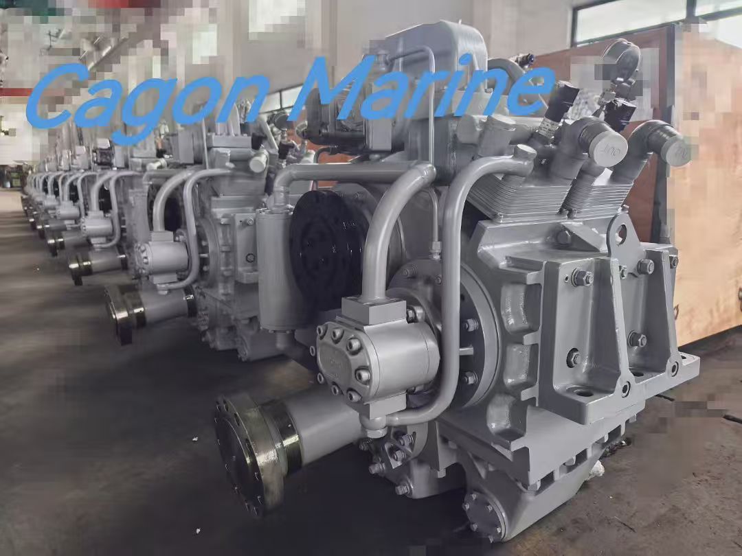 Enjin utama berkelajuan tinggi 1500hp, v penghantaran sudut besar,